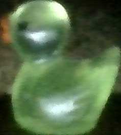 Glowing Bubble Burst